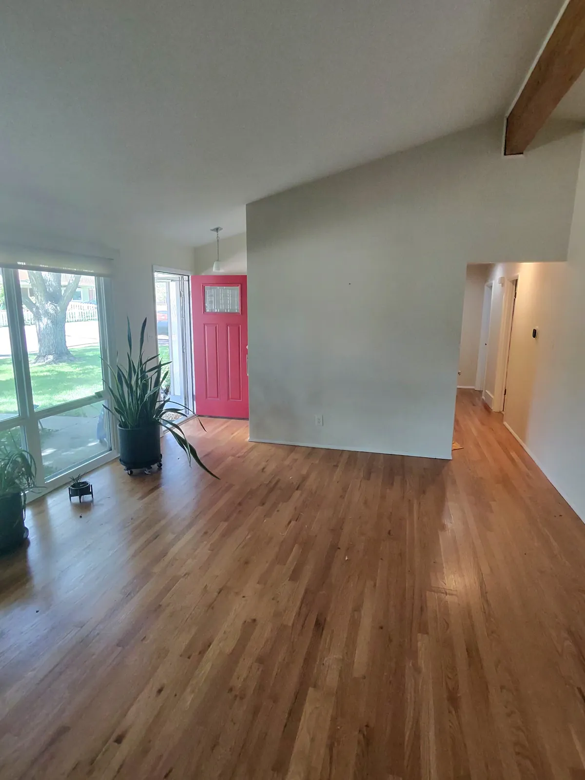 Same living room after the sectional was removed